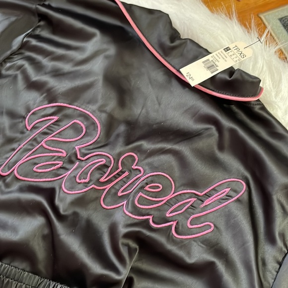 Garage Barbie Pajamas XS Small NEW Black Pink Y2K 💓 - Picture 3 of 8